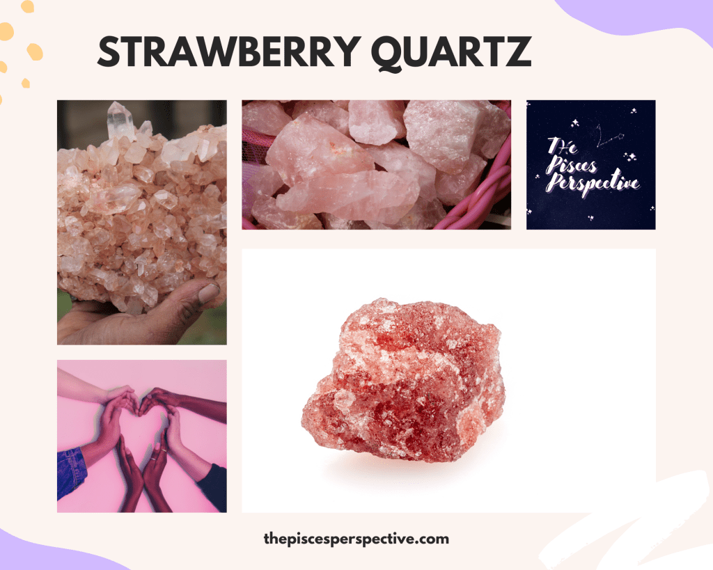How Strawberry Quartz is healing to a&nbsp;Pisces